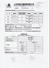 检测仪器报告证书：通用卡尺检定报告